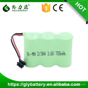 2 / 3AA 3.6 V 800 mah / 700 mah Alta Qualidade NOVO NOVO Telefone Bateria Para KXA36A KX-A36A